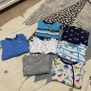 (7) Sleep & Play Pajamas